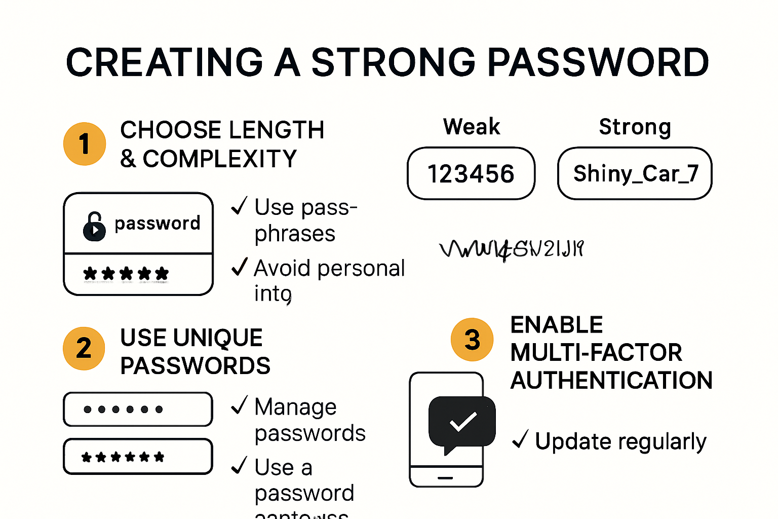 Create A Strong Password For Your Business SRS Networks