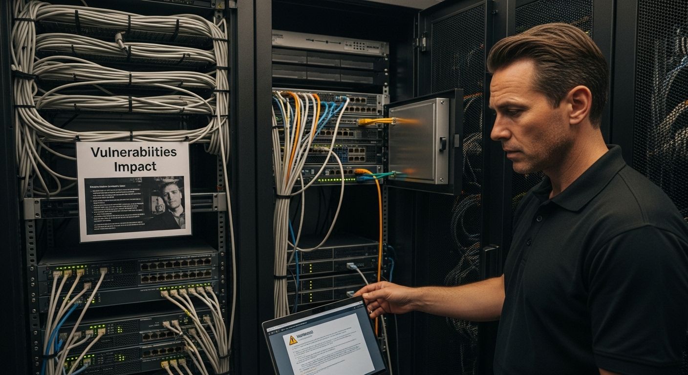 network vulnerabilities server room