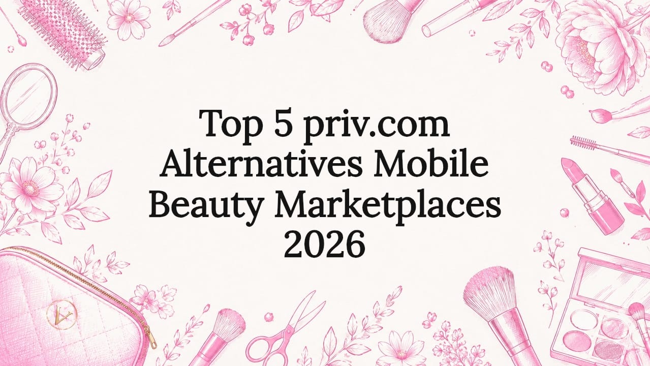 Top 5 priv.com Alternatives Mobile Beauty Marketplaces 2026
