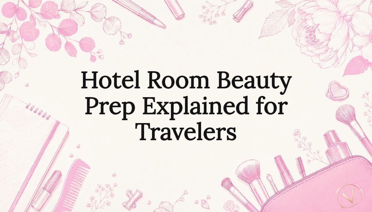 Hotel Room Beauty Prep Explained for Travelers