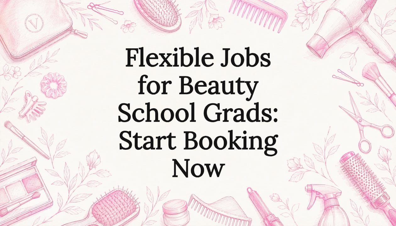 Flexible Jobs for Beauty School Grads: Start Booking Now