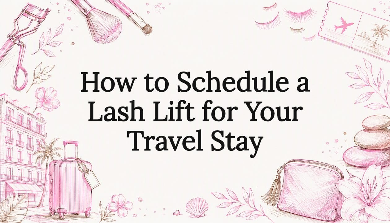How to Schedule a Lash Lift for Your Travel Stay
