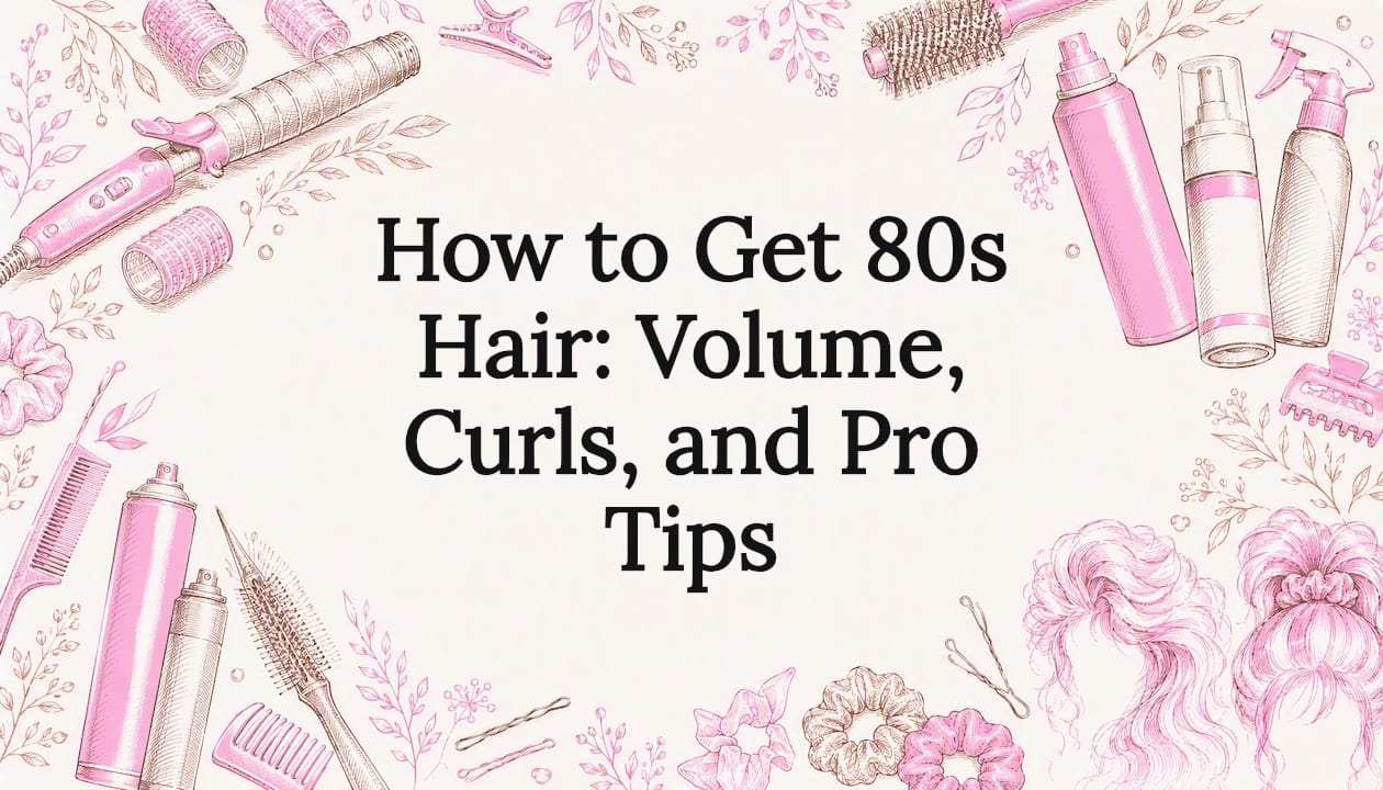 How to Get 80s Hair: Volume, Curls, and Pro Tips