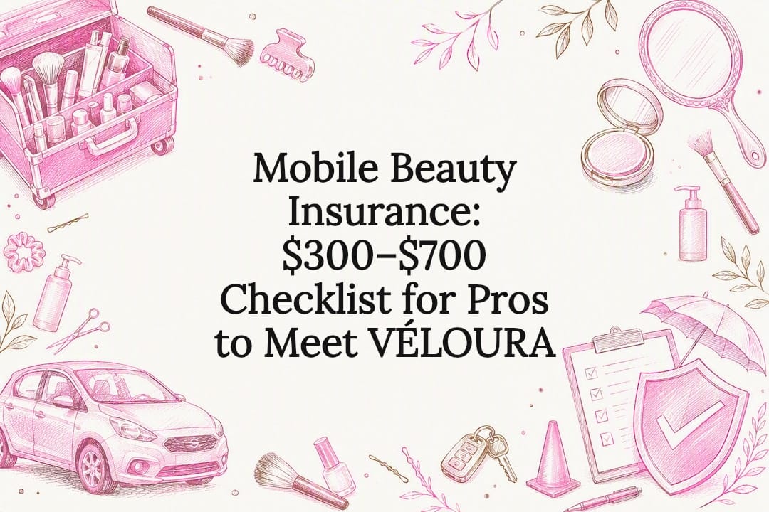 Mobile Beauty Insurance: $300–$700 Checklist for Pros to Meet VÉLOURA