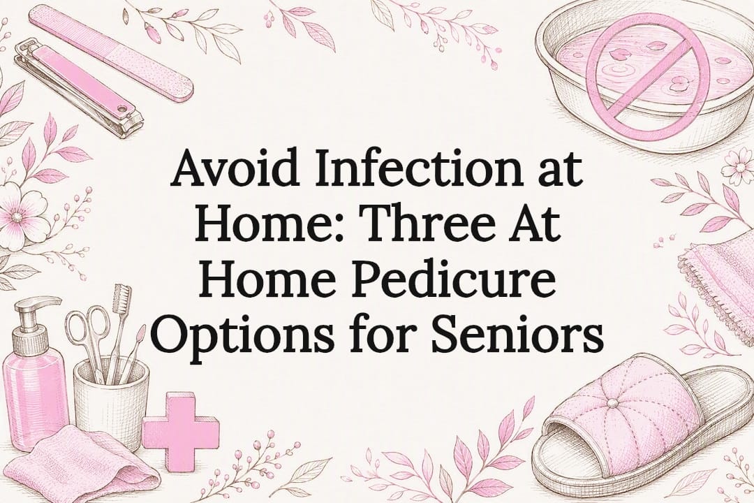 Avoid Infection at Home: Three At Home Pedicure Options for Seniors