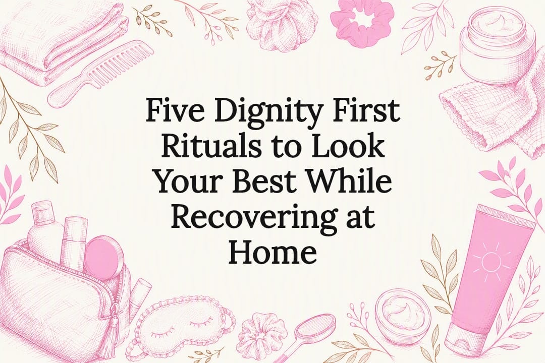 Five Dignity First Rituals to Look Your Best While Recovering at Home