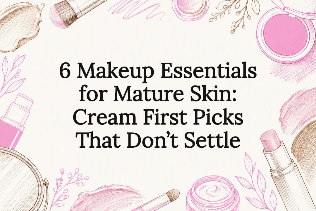 6 Makeup Essentials for Mature Skin: Cream First Picks That Don’t Settle