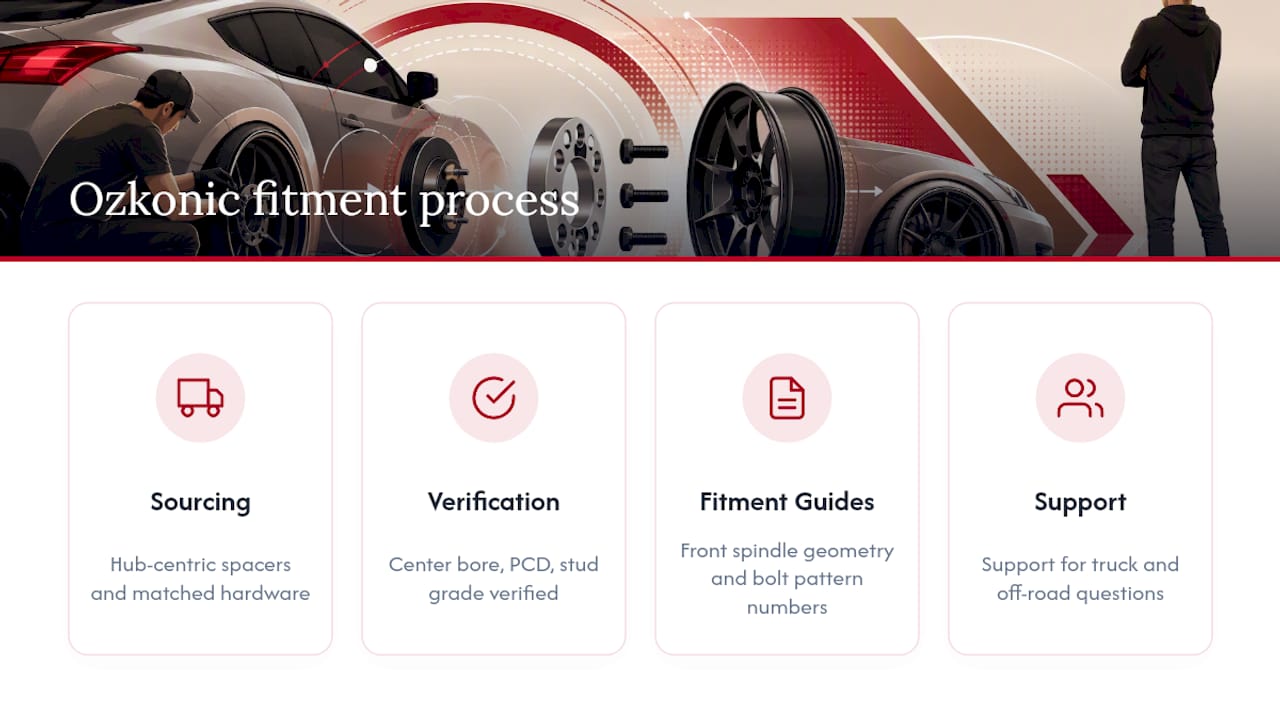 How Ozkonic Kustomz Approaches Fitment — overview diagram