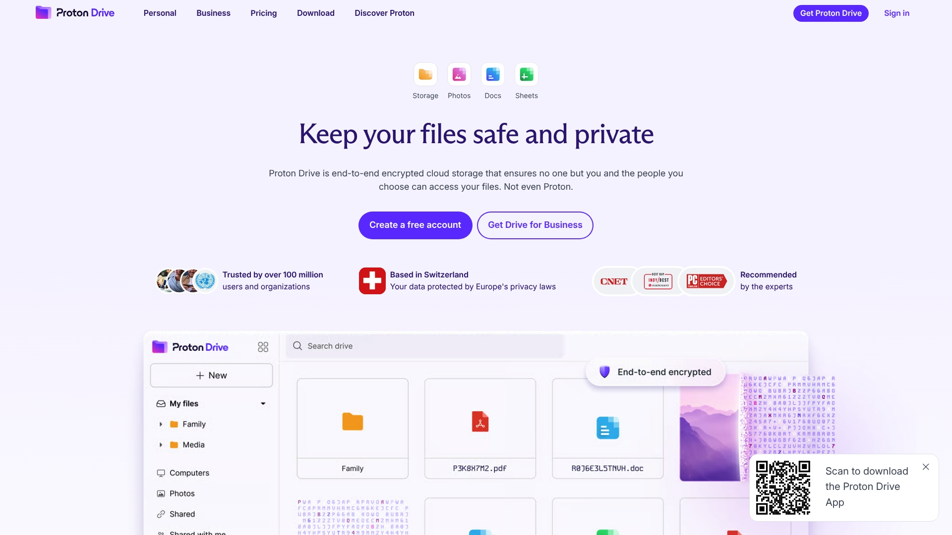 https://proton.me/drive