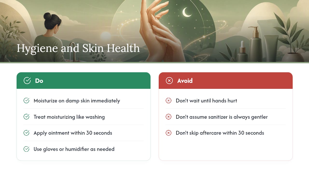 Our Take: Hygiene and Skin Health Aren't Competing Goals — overview diagram