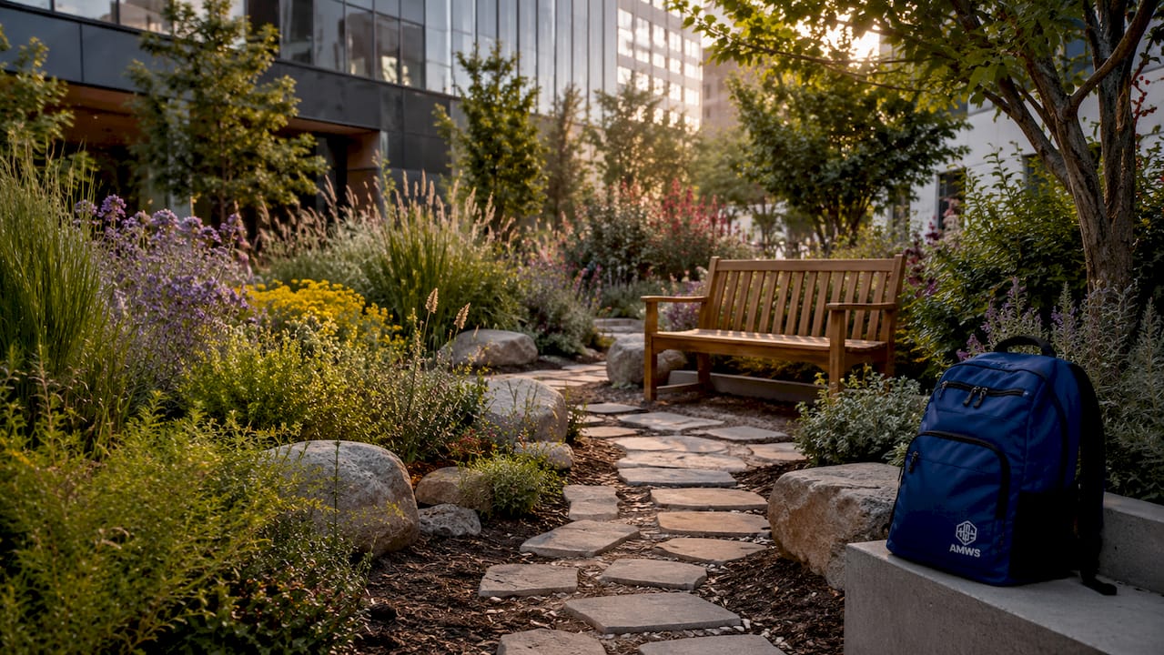 Native plants in sustainable commercial landscaping