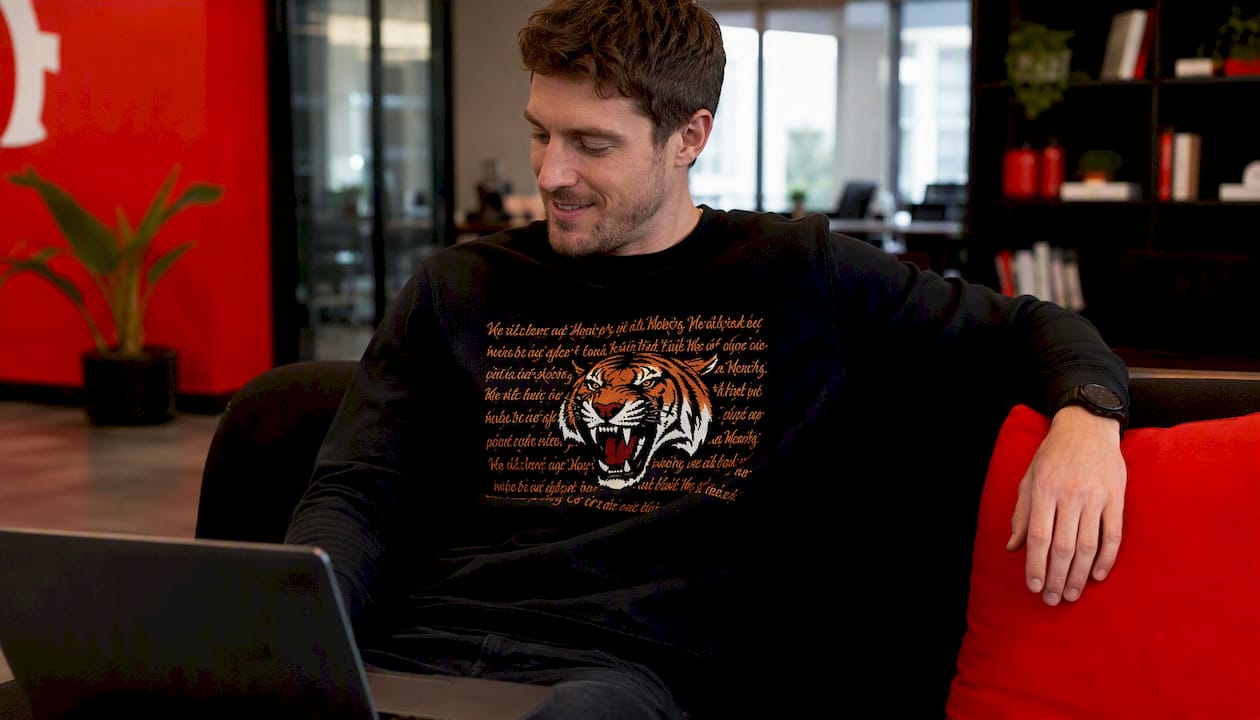 Tigers Fight Song Crew Neck