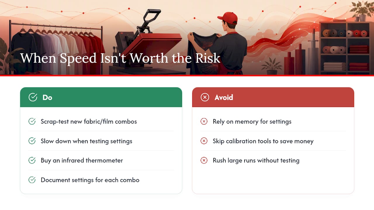 When Speed Isn't Worth the Risk — overview diagram