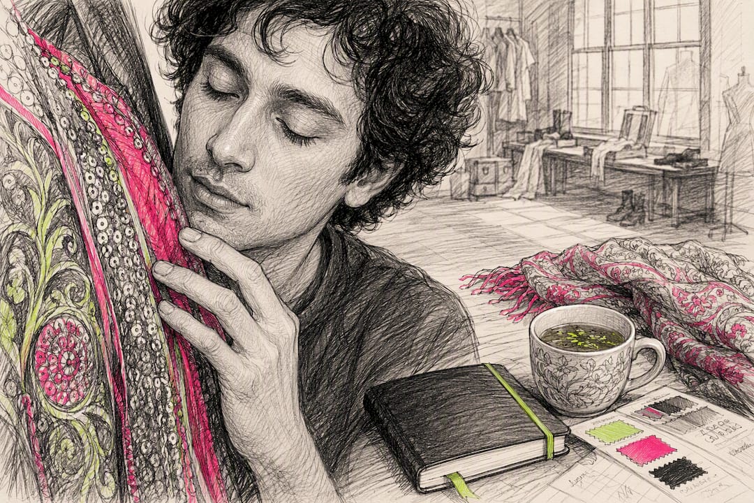 Actor feeling fabric for sensory memory