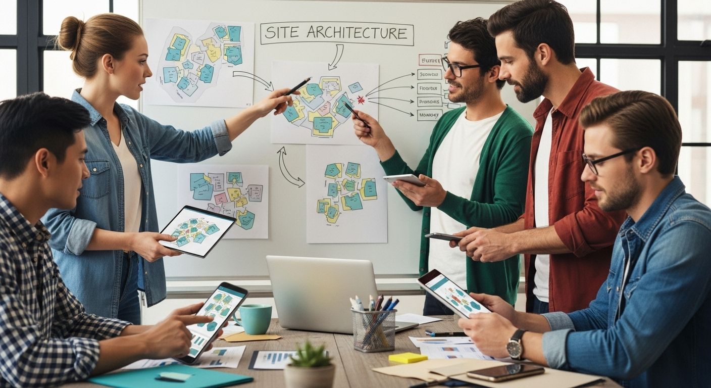 site architecture seo teamwork