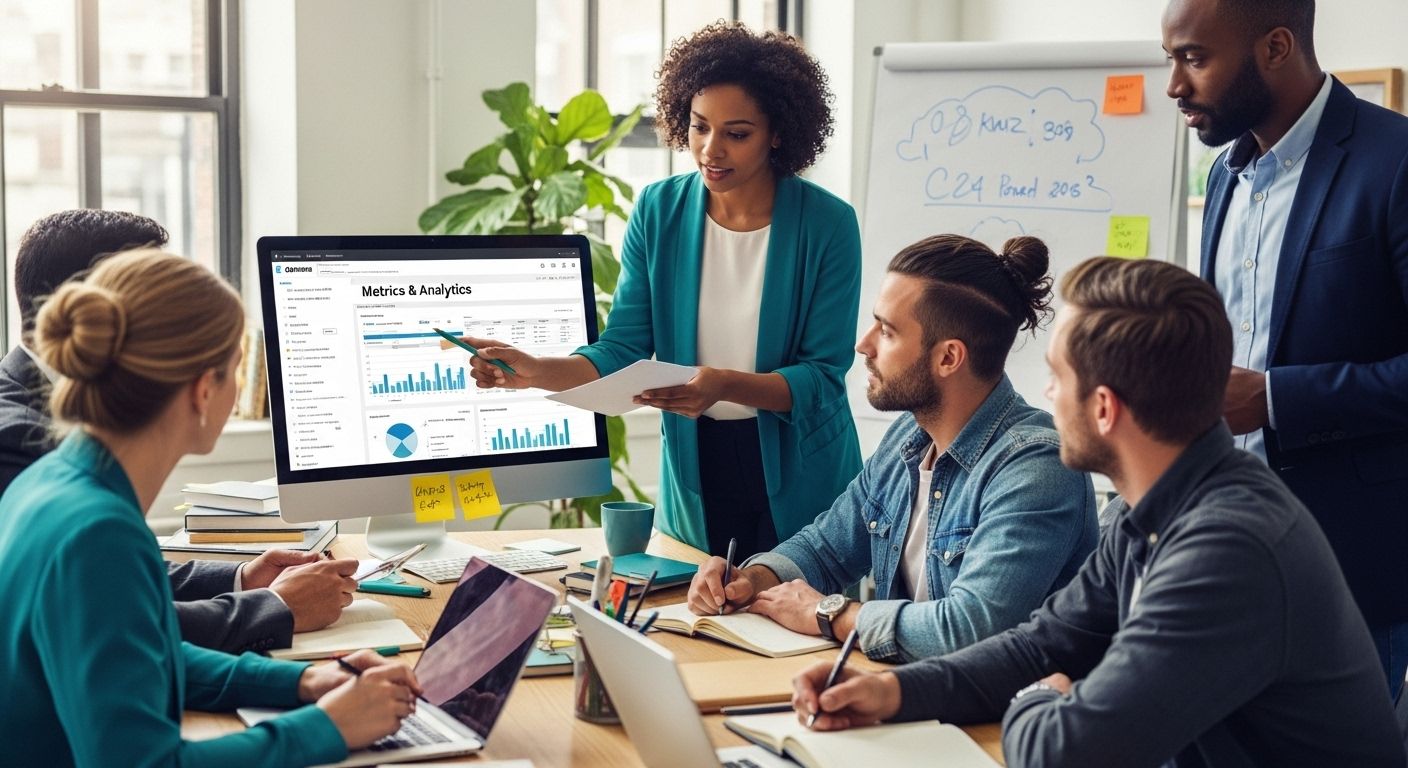 content metrics analytics team