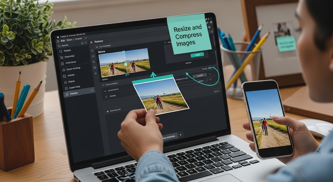 image compression resize web