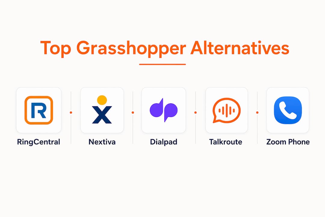 Infographic showing top Grasshopper alternatives hierarchy