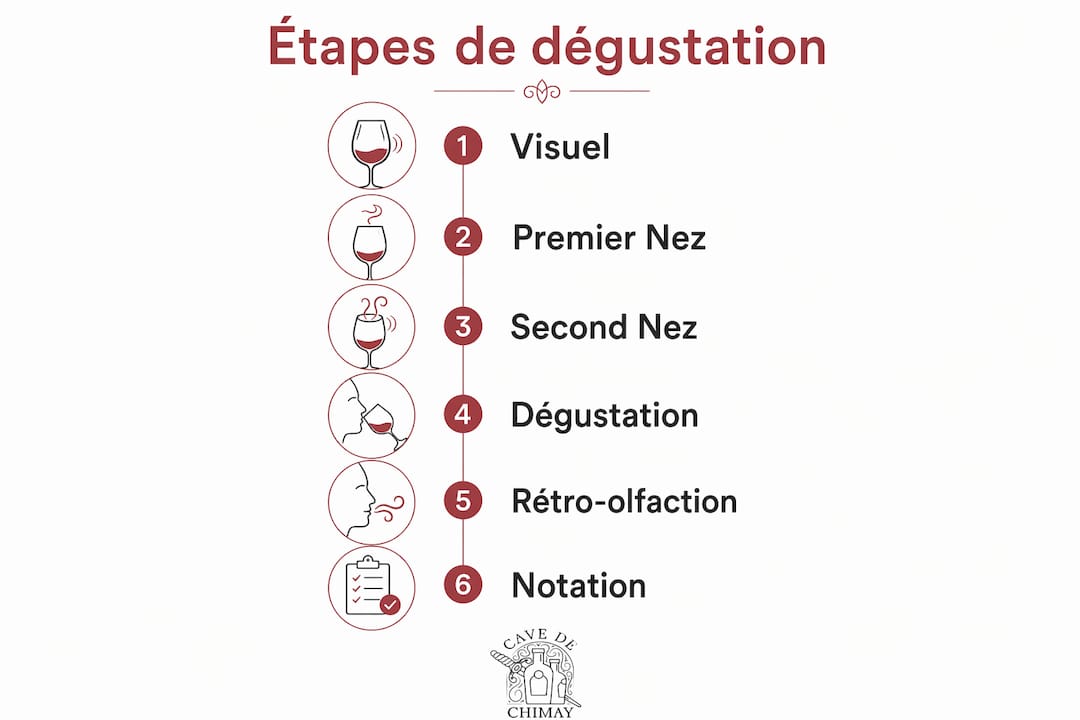 Infographie : les différentes étapes pour savourer un gin artisanal