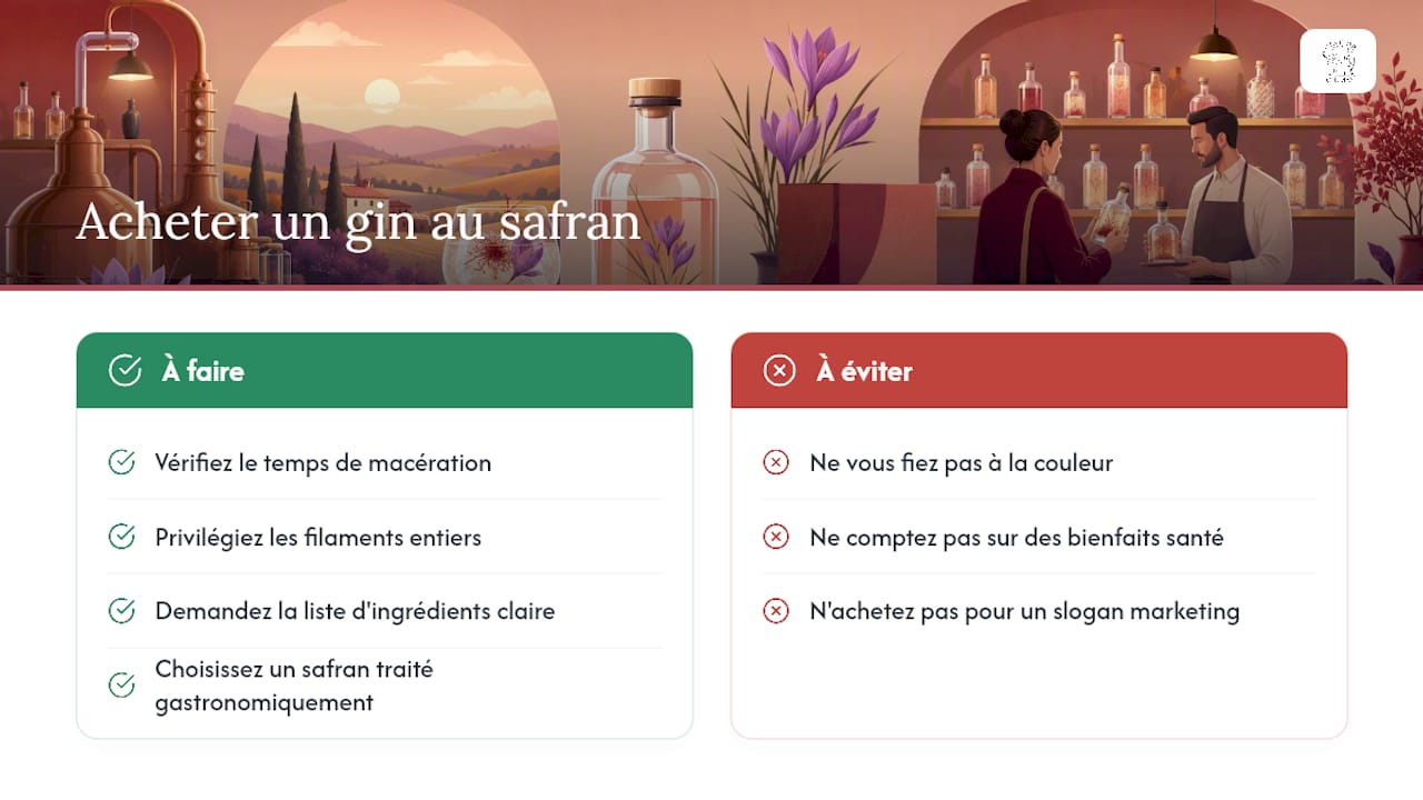 Ce que ce guide change dans votre façon d'acheter un gin au safran — overview diagram