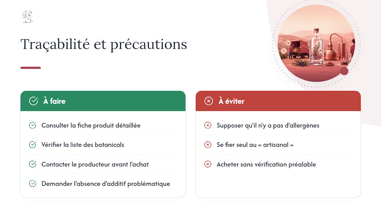 Le point de vue d'un artisan sur la traçabilité des ingrédients — overview diagram