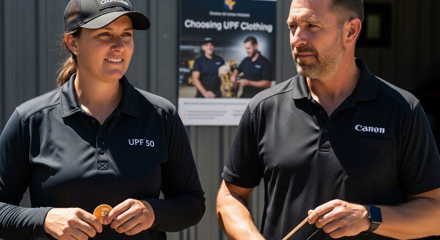 choosing UPF workwear