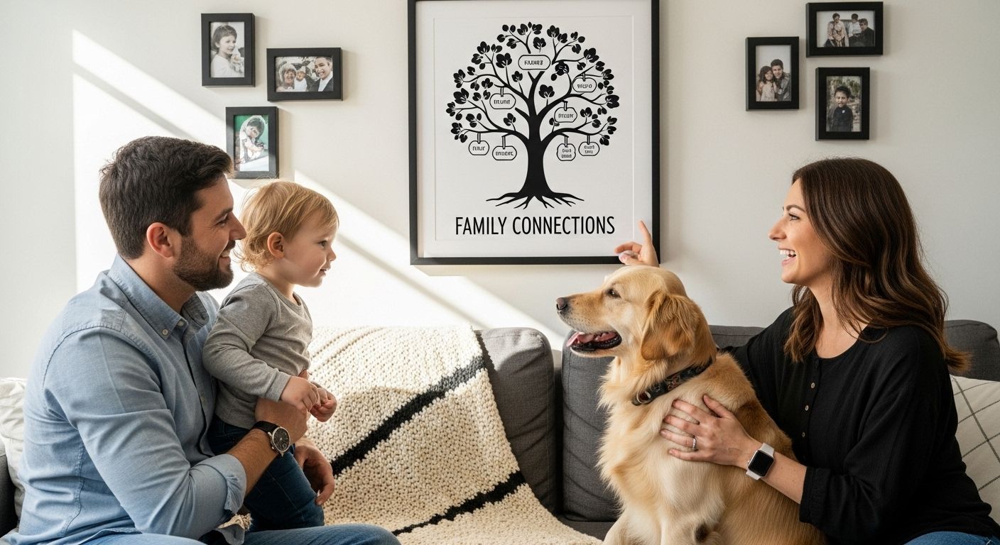 family wedding gift decor