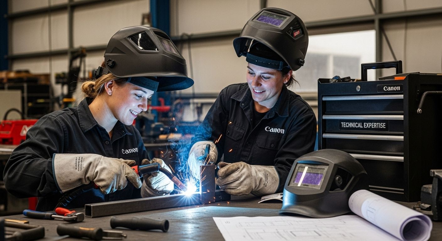 female welders technical expertise