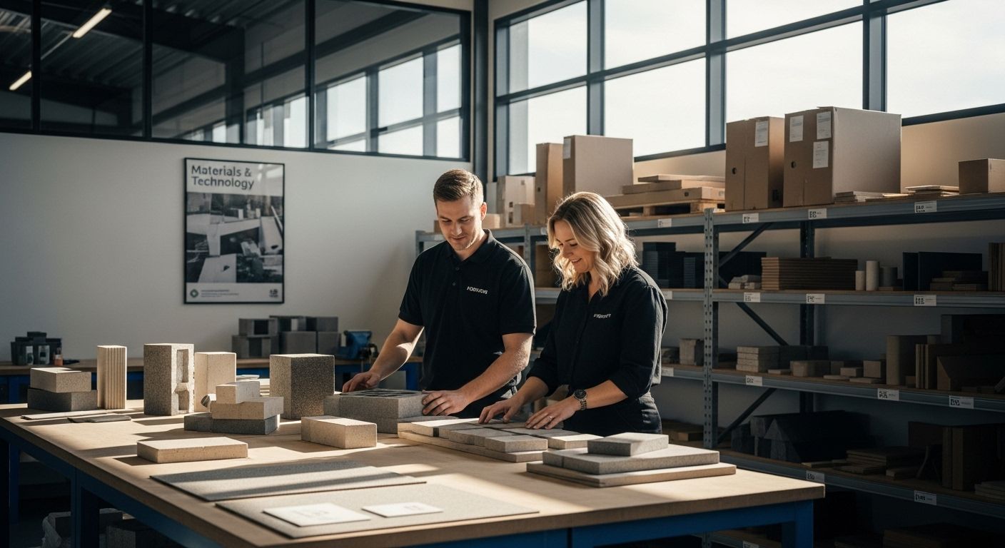 construction materials warehouse