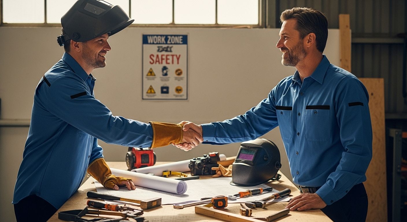 work shirt workshop teamwork