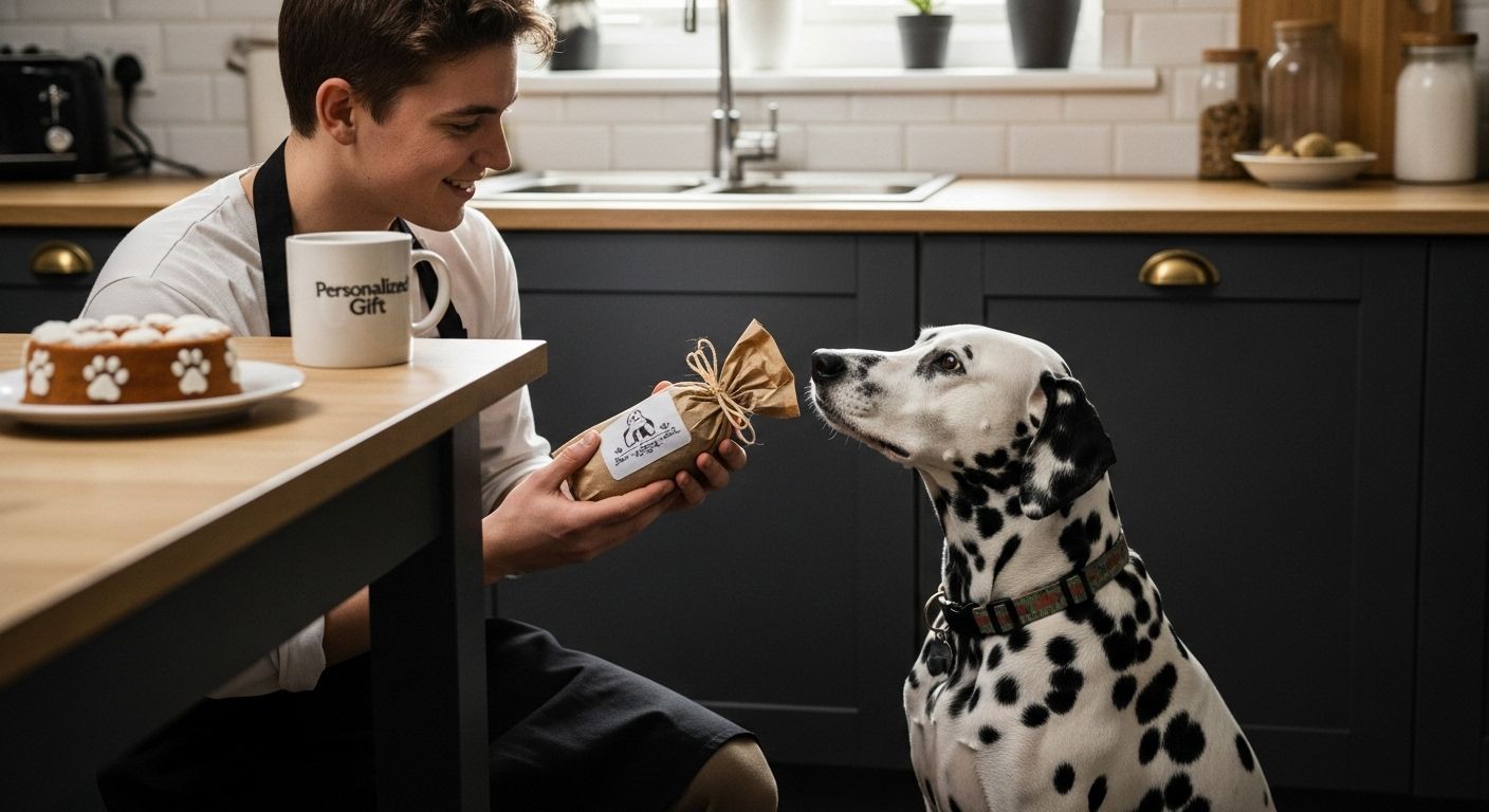 personalized dog gift moment