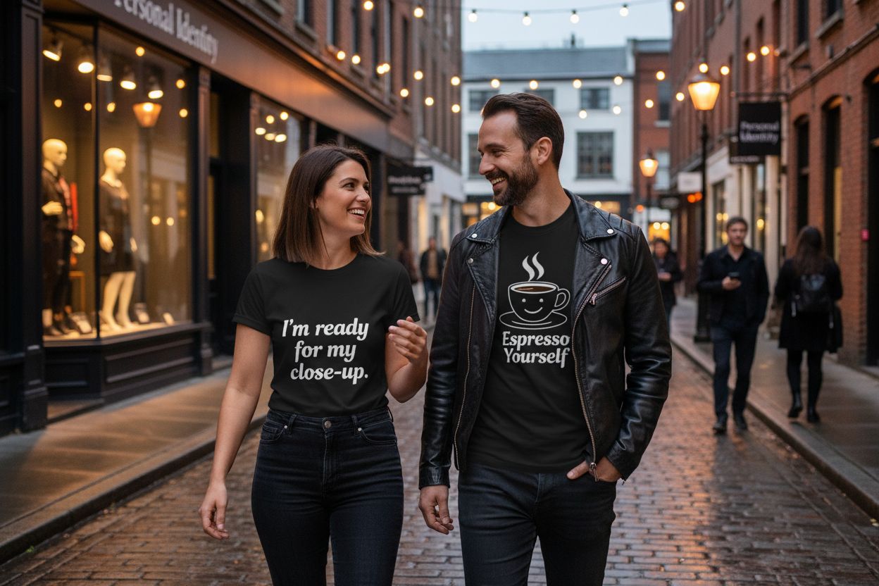 funny shirt street style