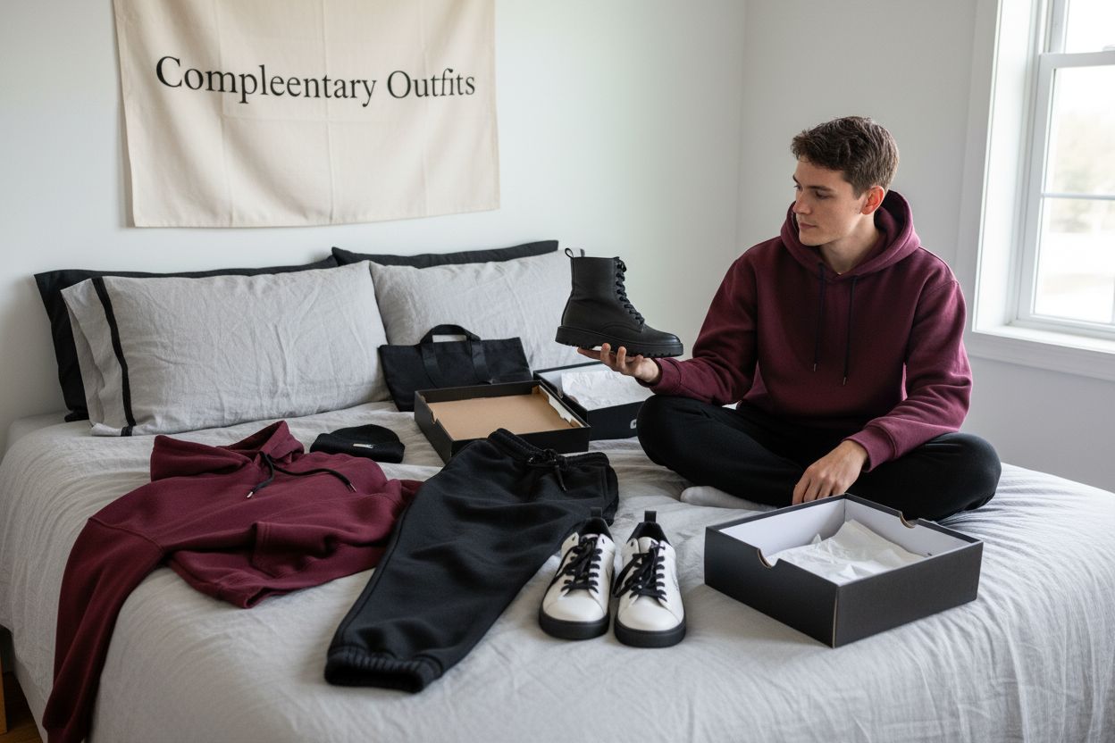 hoodie outfit accessory pairing