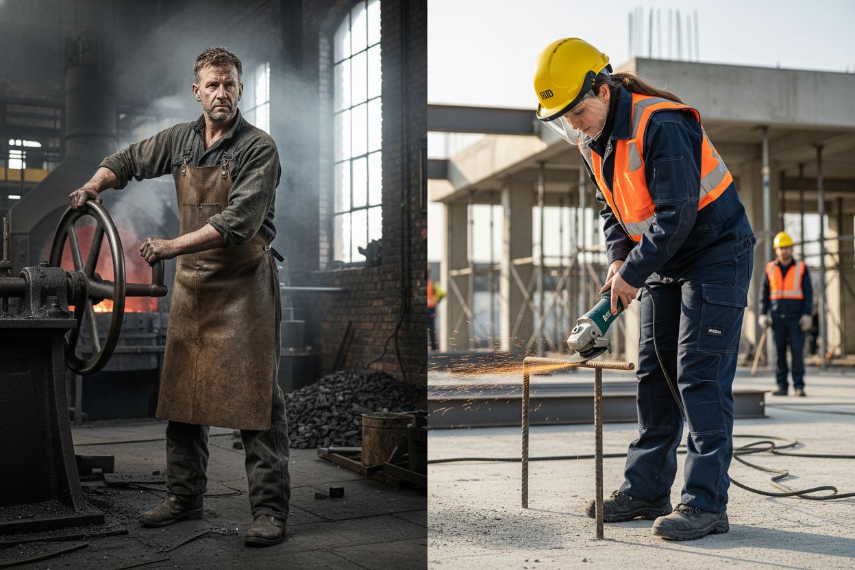 workwear evolution comparison