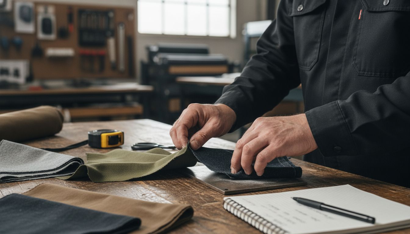 workwear fabric inspection