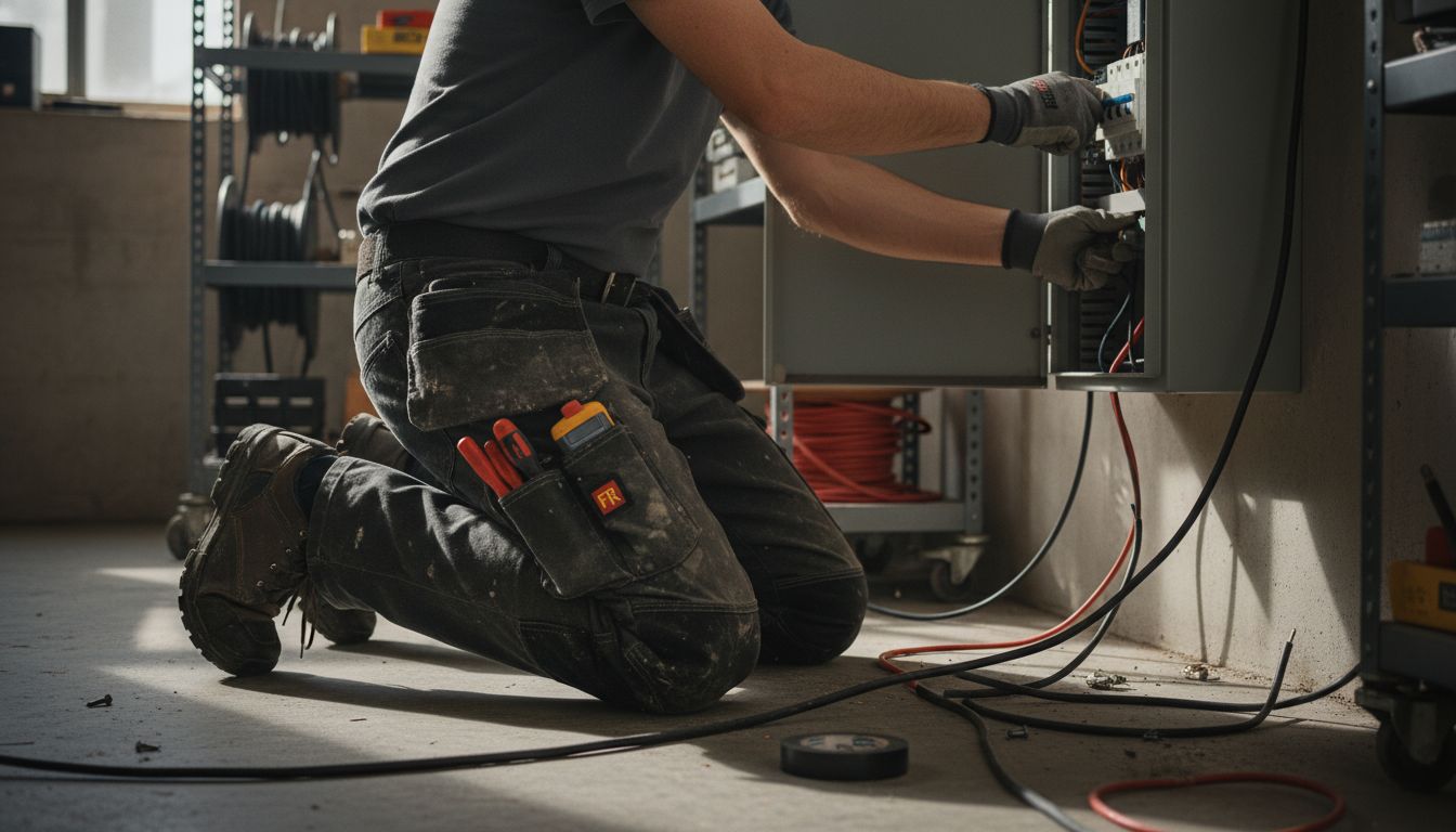 reinforced electrician pants