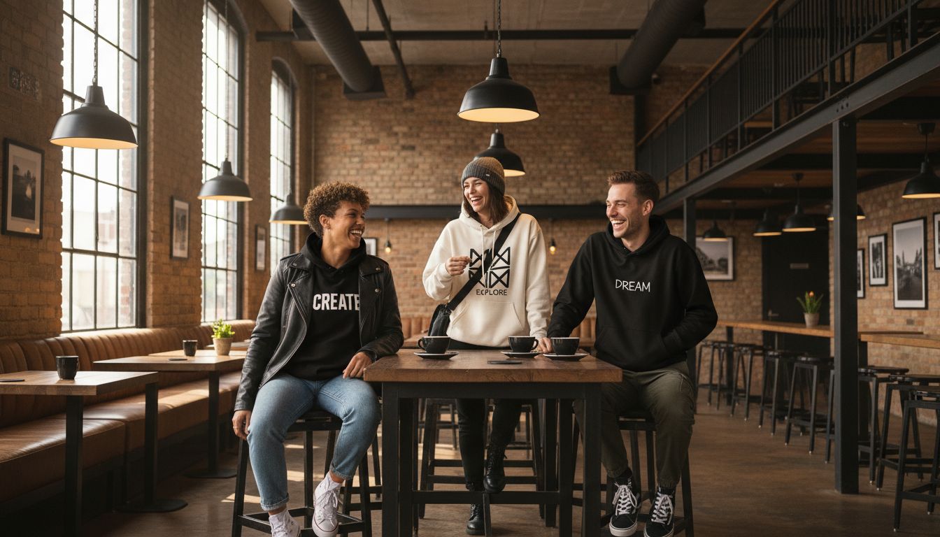 slogan hoodies street style