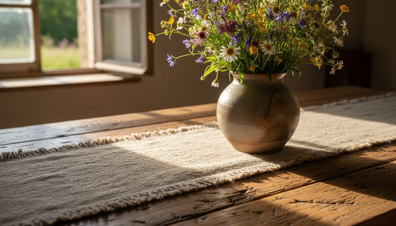 Close-up of rustic textures and materials