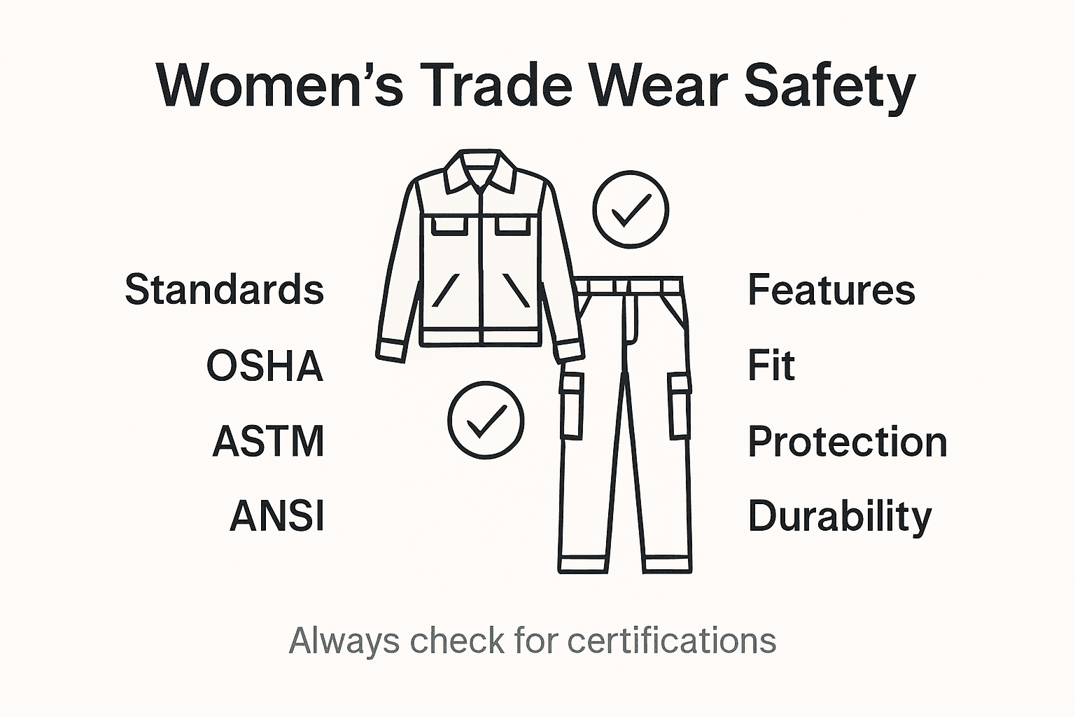 Infographic shows safety features and standards