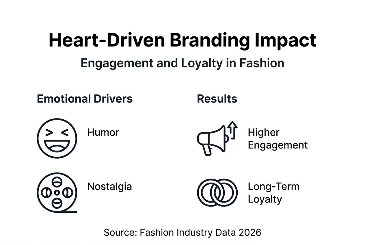 Infographic on branding impact in fashion