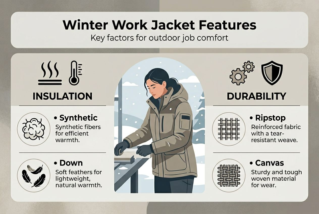 Infographic of insulation and durability factors