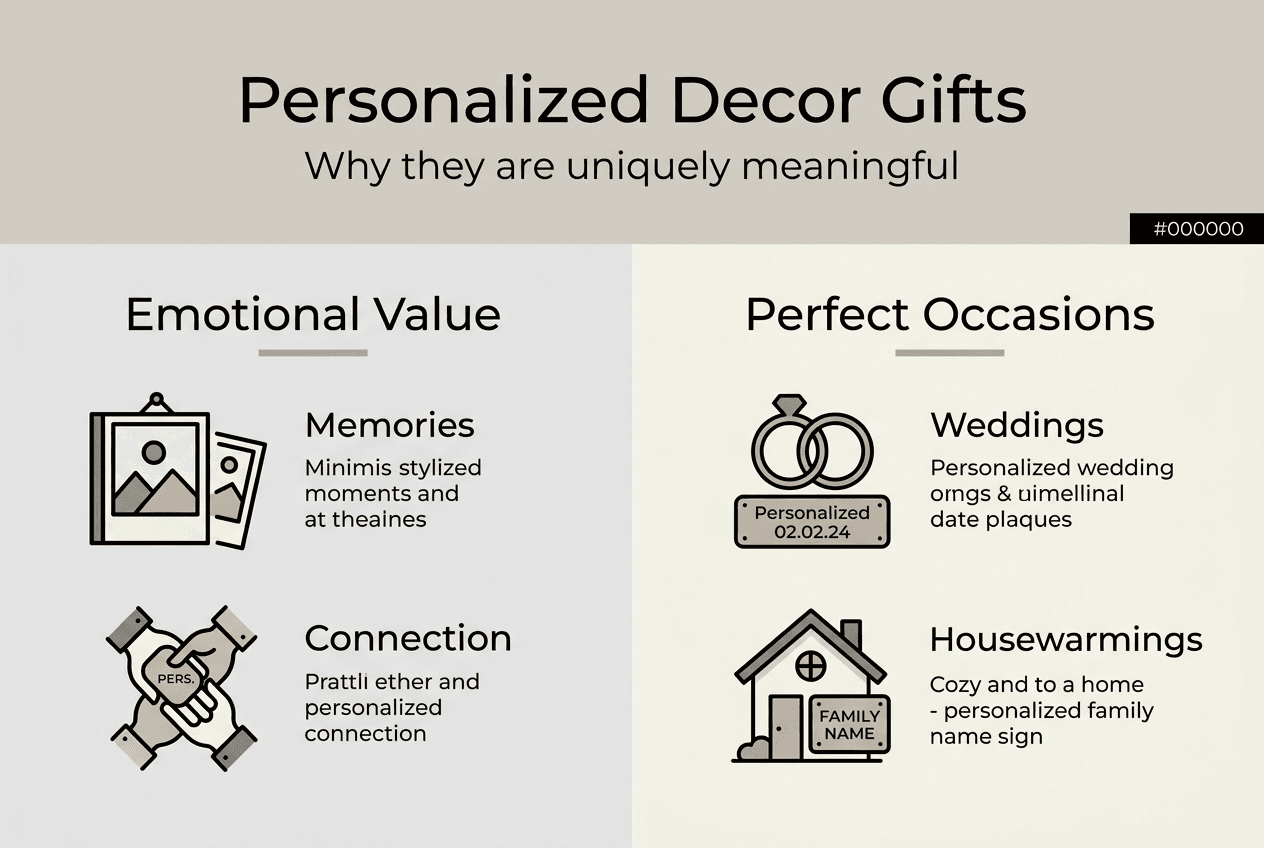Infographic highlights emotional value and best occasions