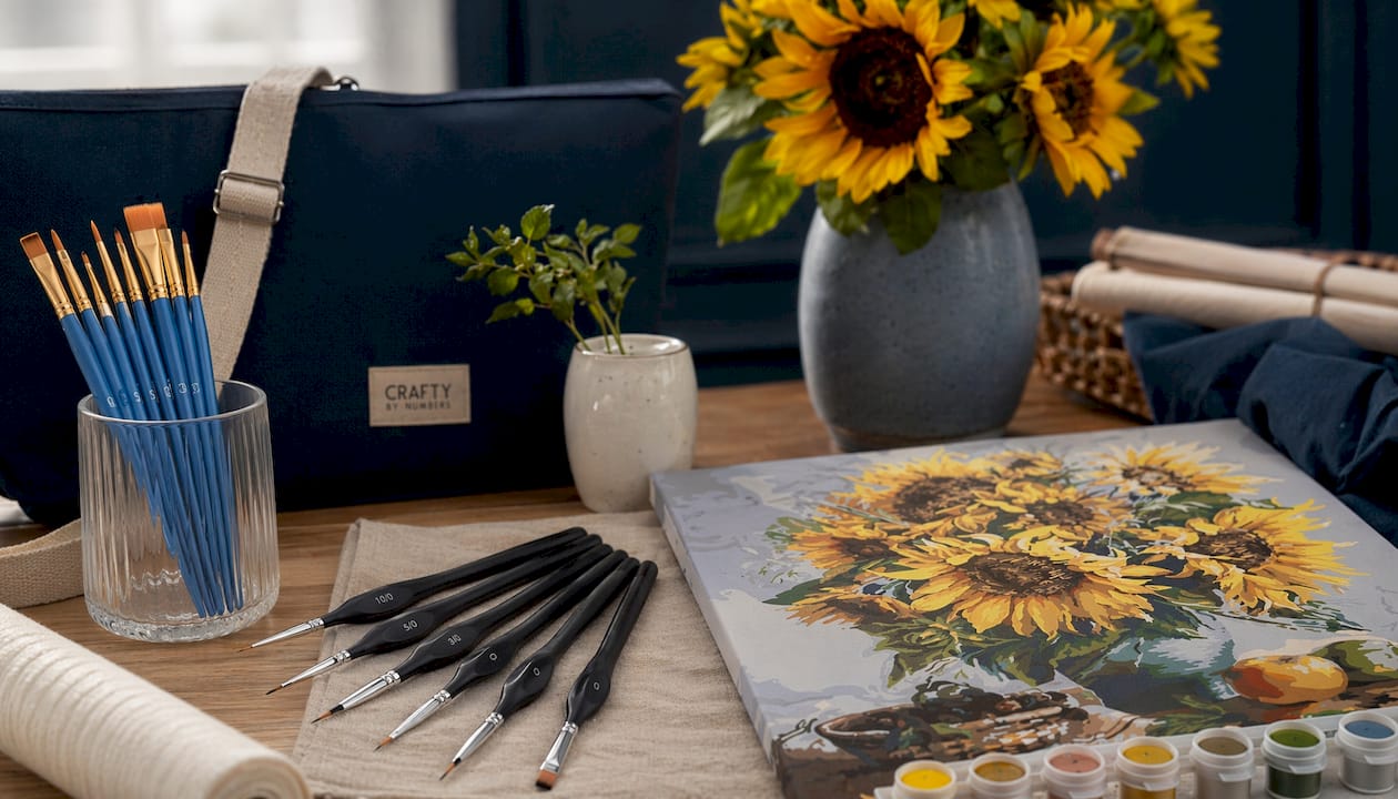 Premium Paint Brushes (Set of 10)