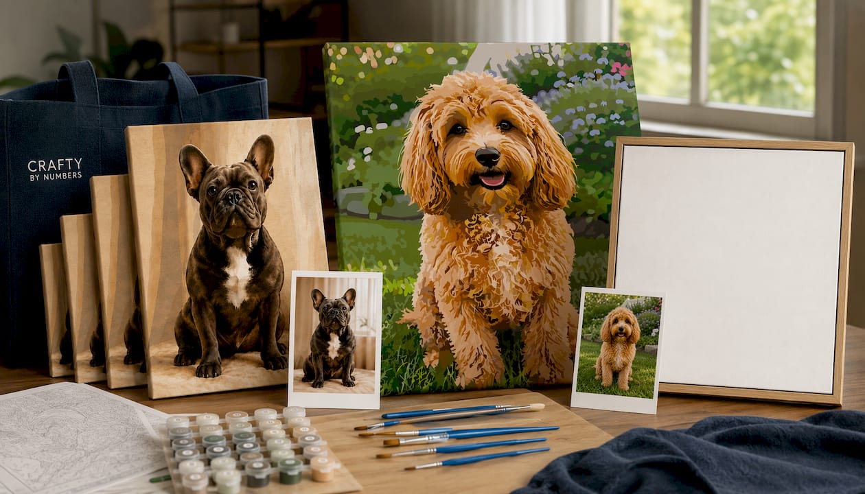 Multi-Size Custom Paint by Numbers Kit