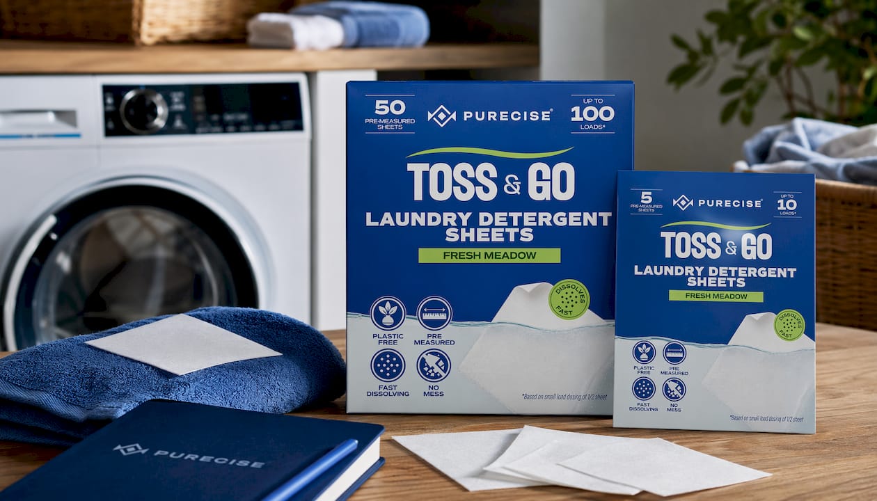 Laundry Detergent Sheets Box