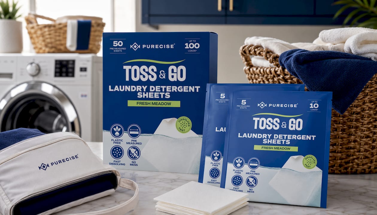 Laundry Detergent Sheets Box