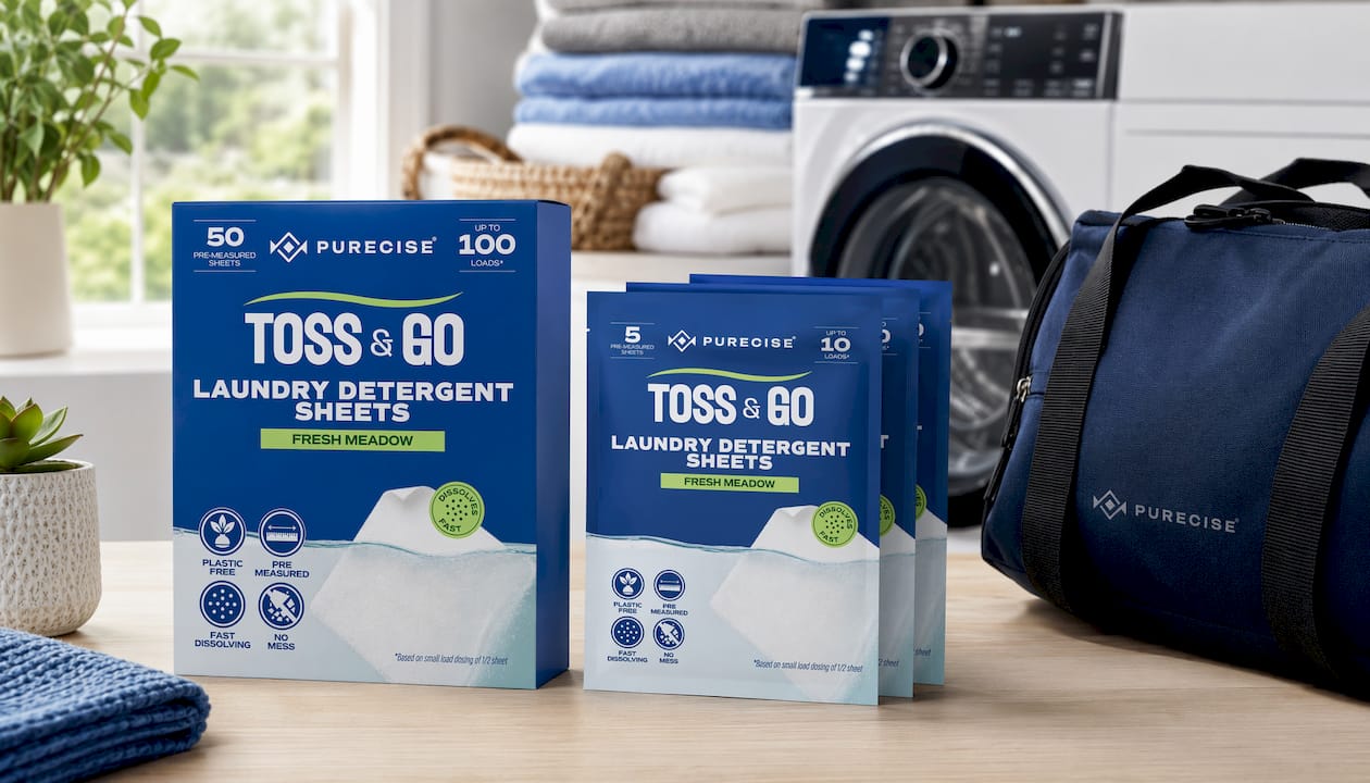 Laundry Detergent Sheets Box