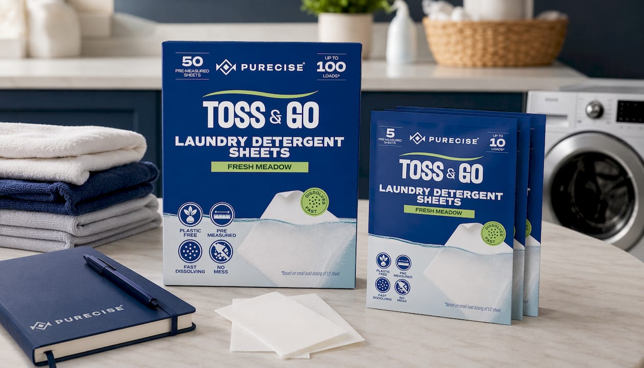 Laundry Detergent Sheets Box