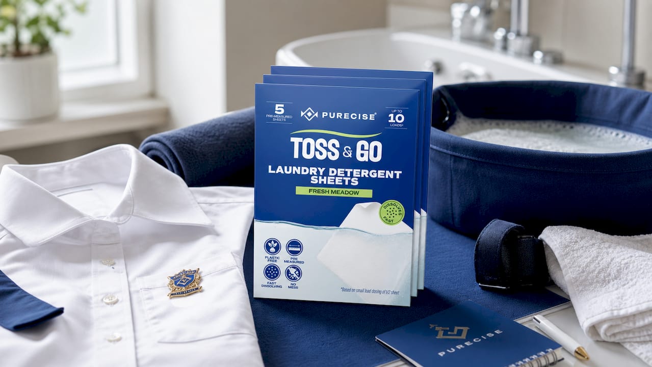 Laundry Detergent Sheets Envelopes