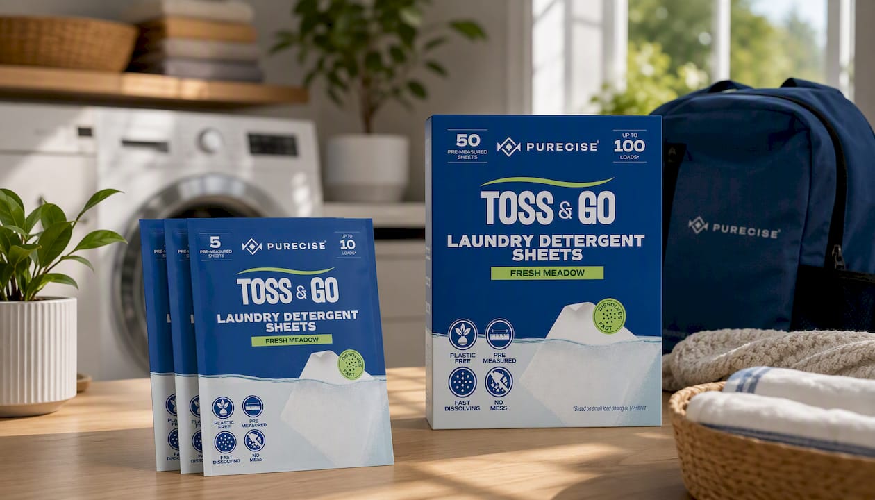 Laundry Detergent Sheets Box